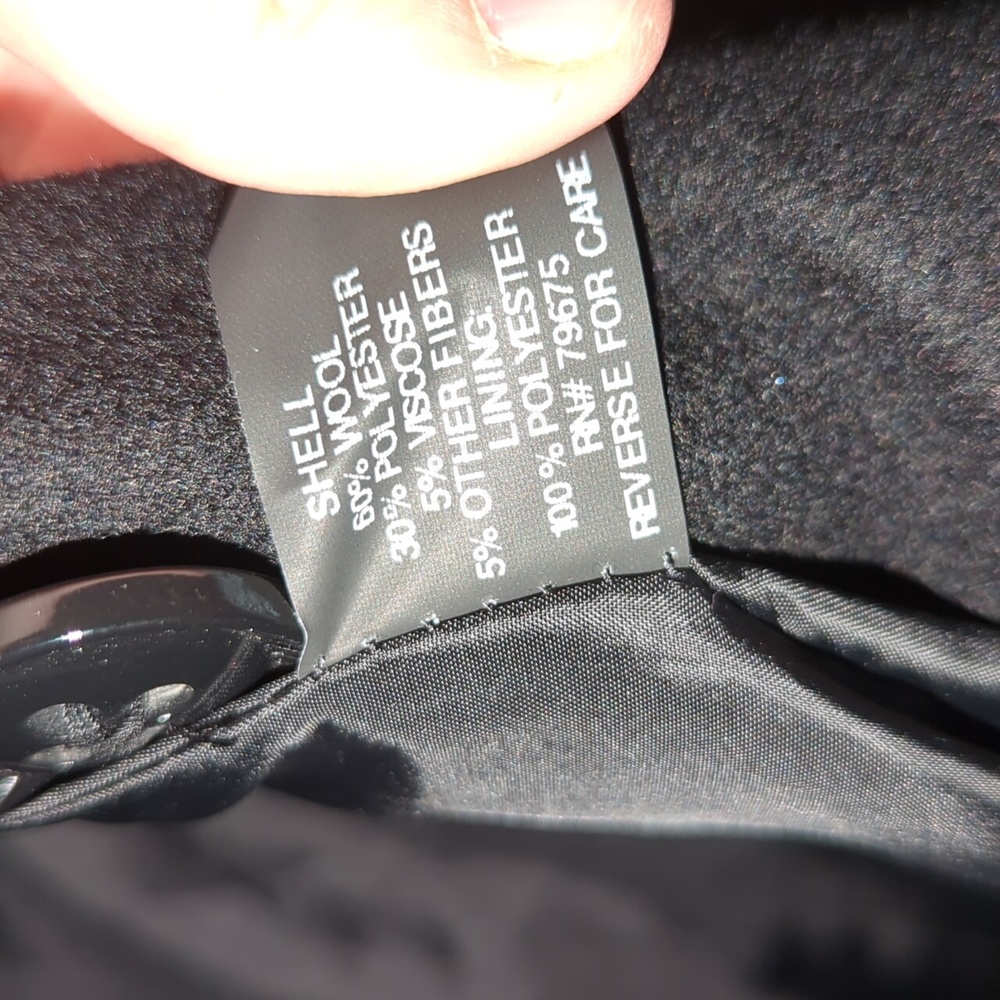 Anne Klein Wool Button Down Jacket - image 5